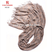 factory wholesale ladies classic style cashmere plaid scarf swc838 high quality cashmere shawl